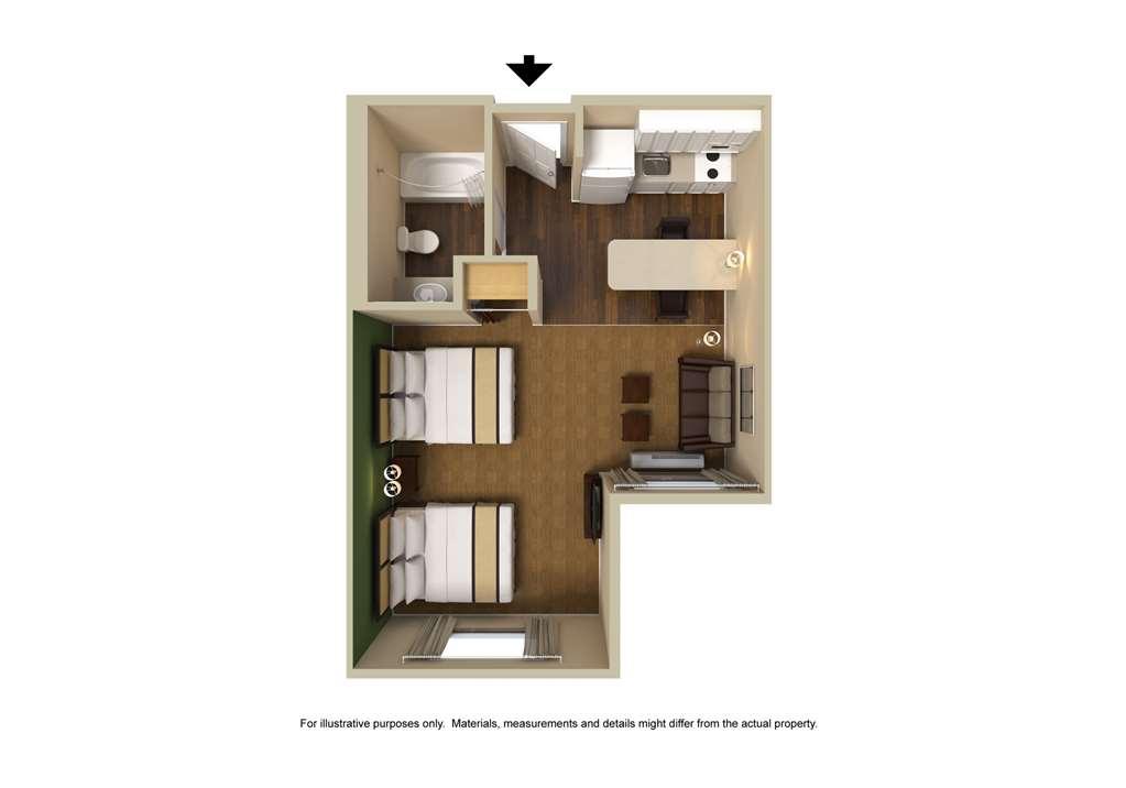 Extended Stay America Suites - Louisville - Alliant Avenue Номер фото